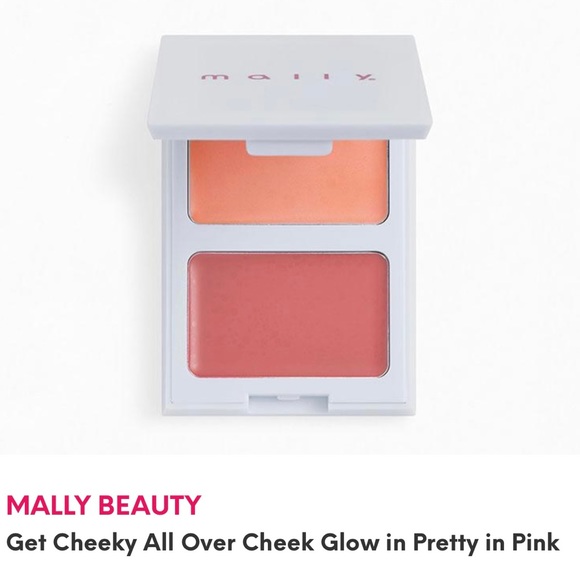 MALLY BEAUTY
Get Cheeky All Over Cheek Glow in Pretty in Pink - Picture 1 of 3
